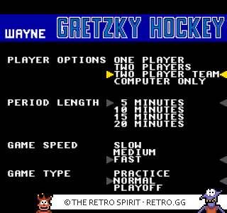 Game screenshot of Wayne Gretzky Hockey