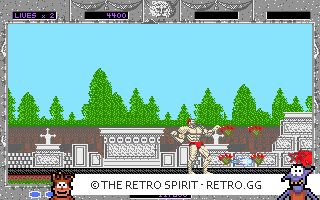 Game screenshot of Altered Beast