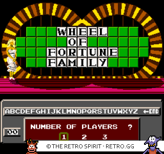 Game screenshot of Wheel of Fortune: Family Edition