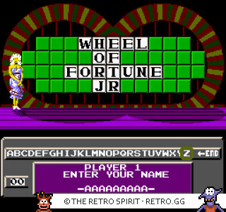 Game screenshot of Wheel of Fortune: Junior Edition