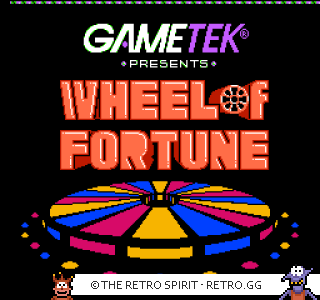 Game screenshot of Wheel of Fortune featuring Vanna White