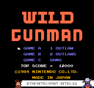 Game screenshot of Wild Gunman