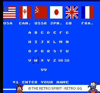 Game screenshot of World Games