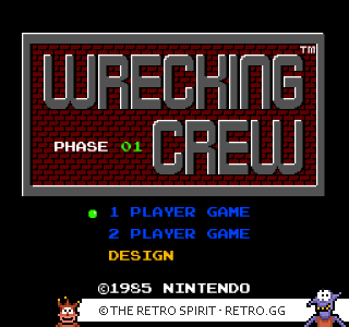 Game screenshot of Wrecking Crew