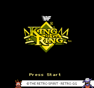 Game screenshot of WWF King of the Ring