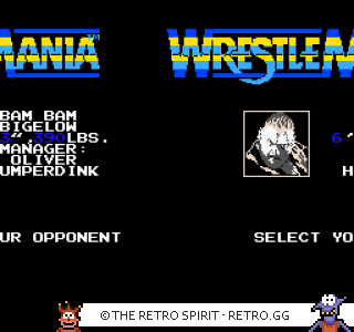 Game screenshot of WWF WrestleMania