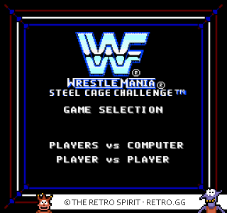 Game screenshot of WWF WrestleMania: Steel Cage Challenge
