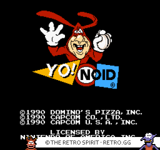 Game screenshot of Yo! Noid