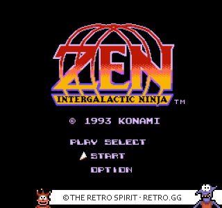 Game screenshot of Zen: Intergalactic Ninja