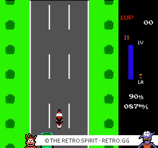Game screenshot of Zippy Race