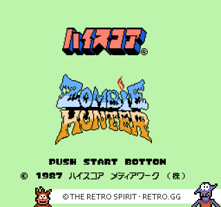Game screenshot of Zombie Hunter