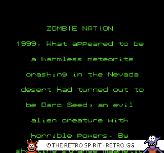 Game screenshot of Zombie Nation