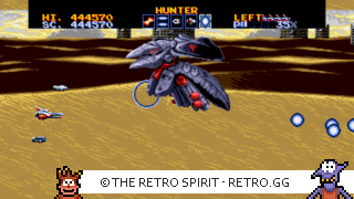 Game screenshot of Thunder Force IV