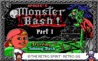 Game screenshot of Monster Bash