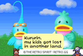 Game screenshot of Kuru Kuru Kururin