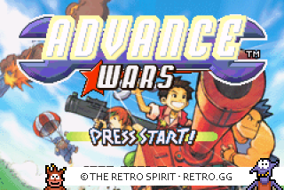 Game screenshot of Advance Wars