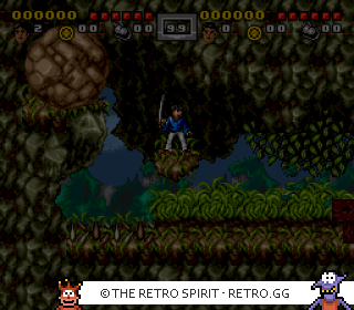 Game screenshot of 3 Ninjas Kick Back