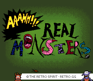 Game screenshot of Aaahh!! Real Monsters