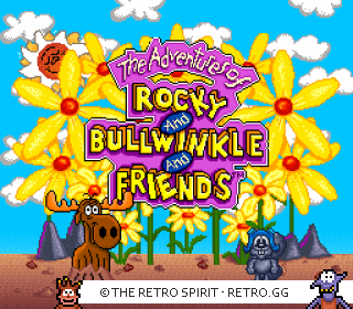 Game screenshot of Adventures of Rocky and Bullwinkle and Friends