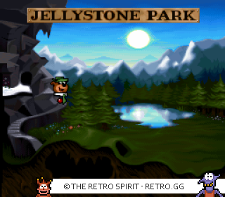 Game screenshot of Adventures of Yogi Bear