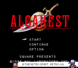 Game screenshot of Alcahest