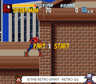 Game screenshot of The Amazing Spider-Man: Lethal Foes