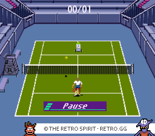 Game screenshot of Andre Agassi Tennis