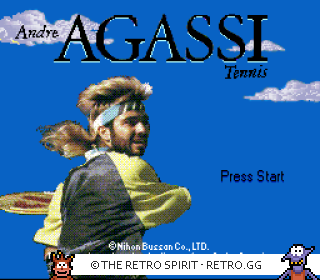 Game screenshot of Andre Agassi Tennis