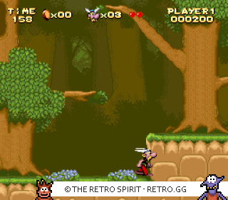 Game screenshot of Asterix