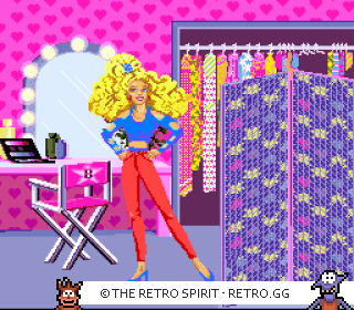 Game screenshot of Barbie: Super Model
