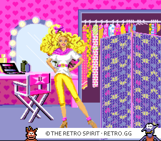 Game screenshot of Barbie: Super Model