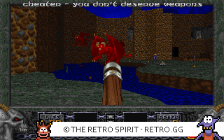 Game screenshot of Heretic: Shadow of the Serpent Riders