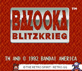 Game screenshot of Bazooka Blitzkrieg