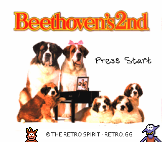 Game screenshot of Beethoven: The Ultimate Canine Caper!