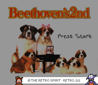 Game screenshot of Beethoven: The Ultimate Canine Caper!