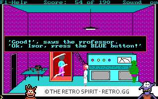 Game screenshot of Hugo's House of Horrors