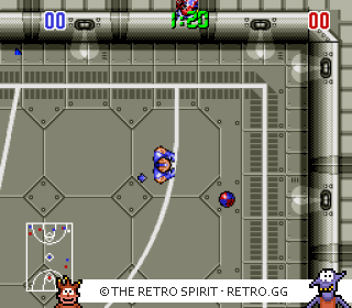 Game screenshot of Bill Laimbeer's Combat Basketball