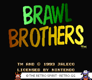 Game screenshot of BRAWL BROTHERS