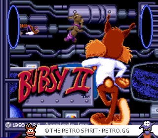 Game screenshot of Bubsy II