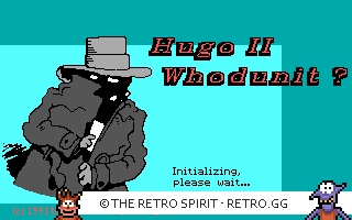 Game screenshot of Hugo 2 - Whodunit?