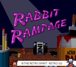 Game screenshot of Bugs Bunny Rabbit Rampage