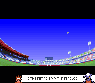 Game screenshot of CAPCOM's Soccer Shootout