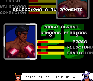 Game screenshot of Riddick Bowe Boxing