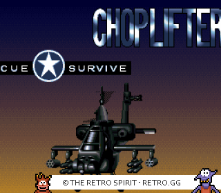 Game screenshot of Choplifter III