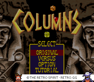 Game screenshot of Columns