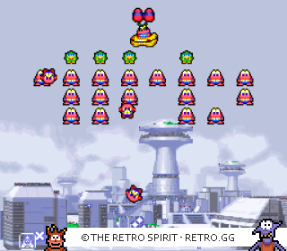 Game screenshot of Cosmo Gang the Video