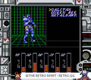 Game screenshot of Cosmo Police Galivan II: Arrow of Justice