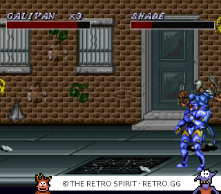 Game screenshot of Cosmo Police Galivan II: Arrow of Justice