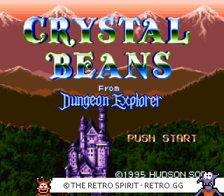 Game screenshot of Crystal Beans From Dungeon Explorer