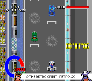 Game screenshot of Cyber Spin
